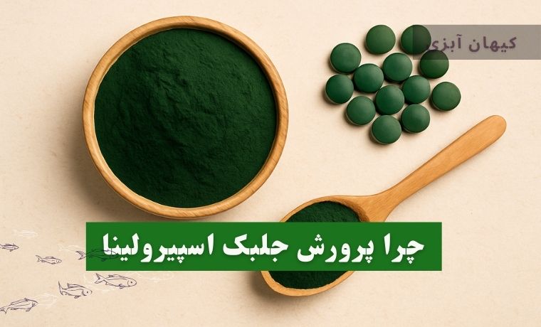 چرا پرورش جلبک اسپیرولینا